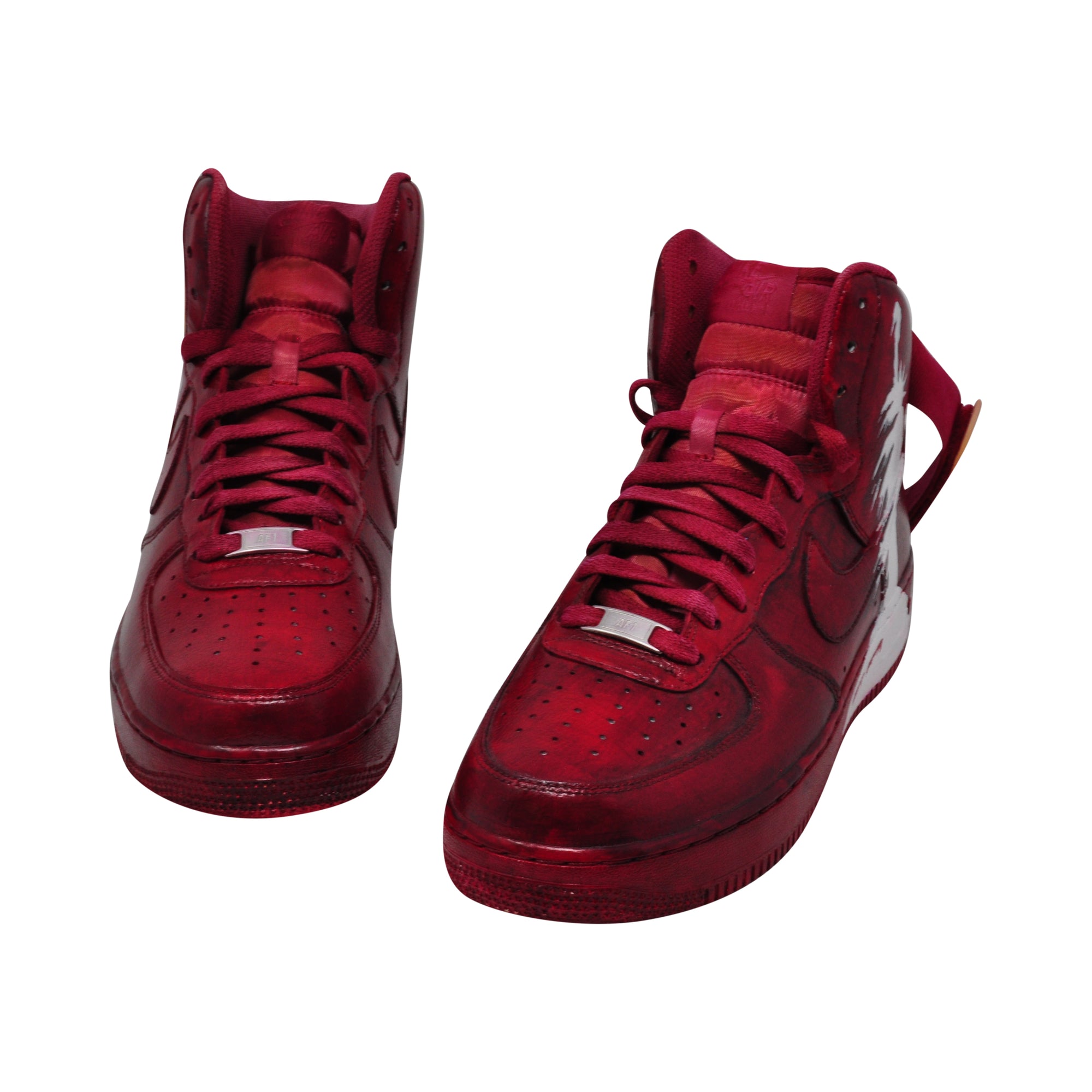 Nike Air Force 1 High Red Liberty For Some - The Canvas Project, LLC