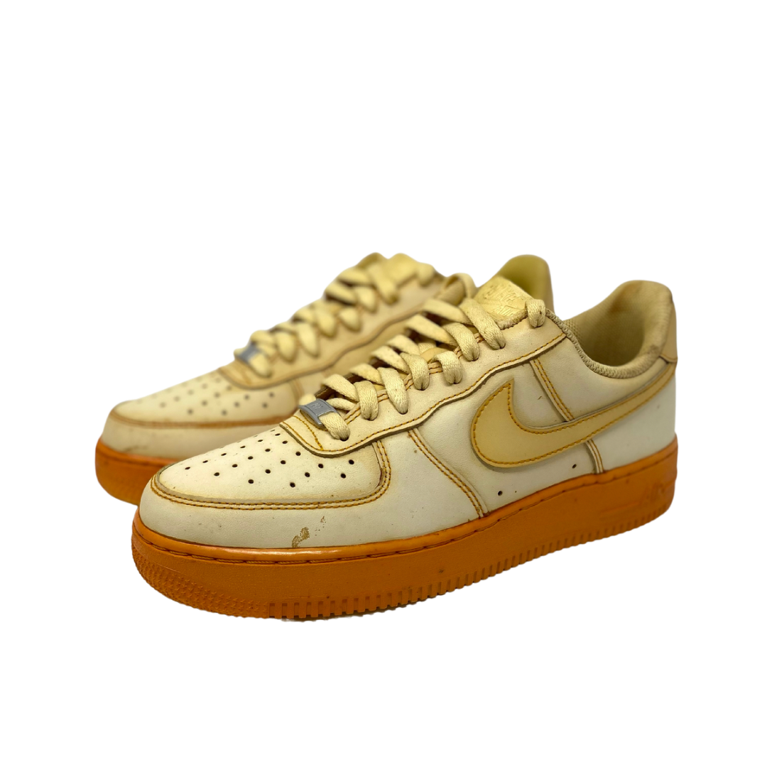 Nike AF 1 Low Custom Aged Orange Dip Dyed The Canvas Project